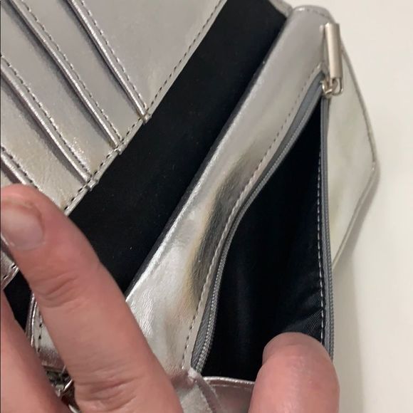 Lane Bryant gemline silver wallet - Picture 6 of 8